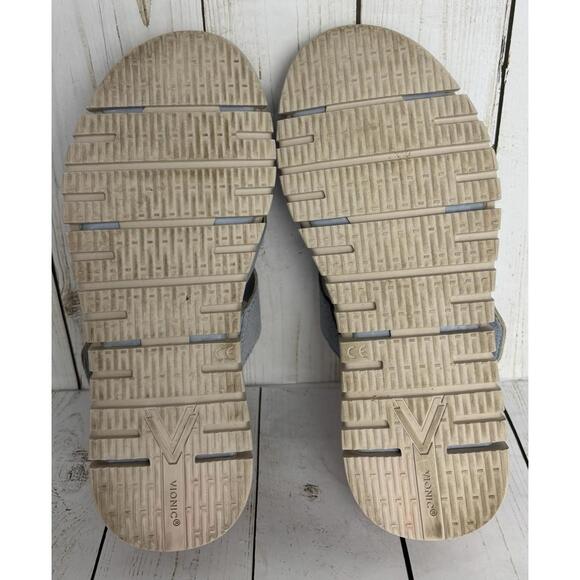 Vionic Uptown Sunset‎ Orthotic Supportive Slide Blue 6.5M - Picture 9 of 9